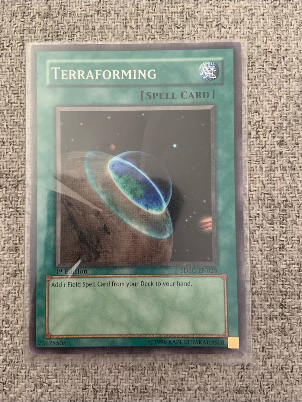 Terraforming Spell Card - Yu-Gi-Oh Trading Card Game.